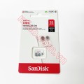 Thẻ nhớ Micro SD 32G class 10 SanDisk Ultra (100MB/s, FULL HD VIDEO)